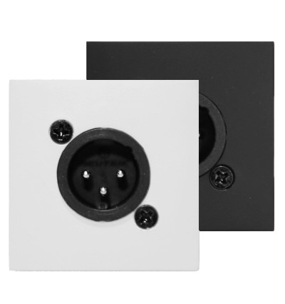 Płytka przyłączeniowa ze złączem XLR męskim Audac CP45XLMS | AVstore.pl