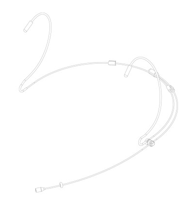 Audac CMX726 - nagłowny dookólny mikrofon pojemnościowy