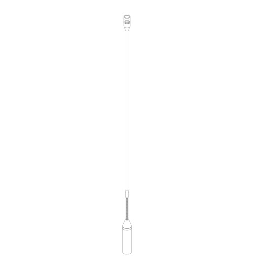 Mikrofon pojemnościowy na gęsiej szyjce 55 cm Audac CMX215/55 | AVstore.pl