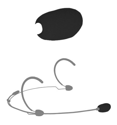 Audac MWS800 - osłona przeciwwietrzna do mikrofonu