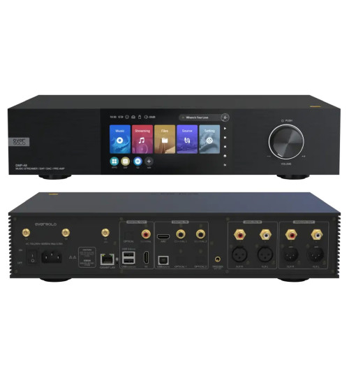 EverSolo DMP-A8 - Odtwarzacz sieciowy / streamer audio / DAC / Przedwzmacniacz z Bluetooth 5.0