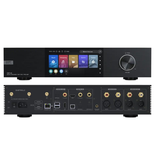 EverSolo DMP-A8 - Odtwarzacz sieciowy / streamer audio / DAC / Przedwzmacniacz z Bluetooth 5.0
