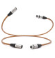 Melodika BS2X Brown Sugar - Kabel interkonekt 2 x XLR - 2 x XLR