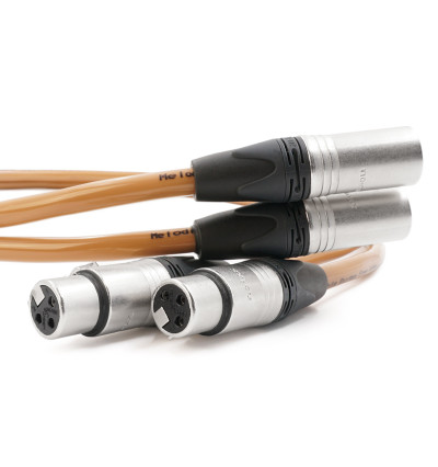 Melodika BS2X Brown Sugar - Kabel interkonekt 2 x XLR - 2 x XLR
