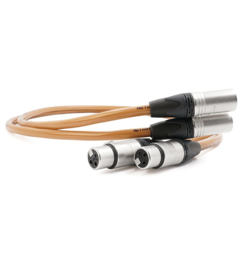 Melodika BS2X Brown Sugar - Kabel interkonekt 2 x XLR - 2 x XLR