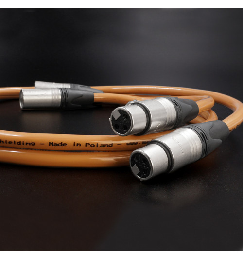 Melodika BS2X Brown Sugar - Kabel interkonekt 2 x XLR - 2 x XLR