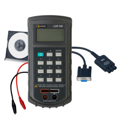 Audac LCR700 - cyfrowy miernik LCR