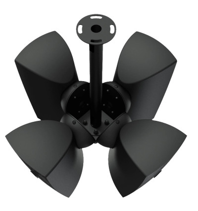 Audac CMA144 - podsufitowy zestaw instalacyjny do czterech głośników ATEO4