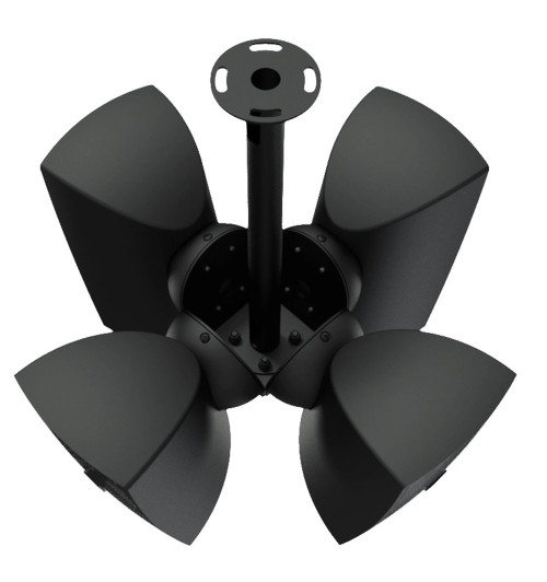 podsufitowy zestaw instalacyjny do czterech głośników ATEO4 Audac CMA144 | AVstore.pl