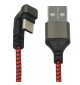 Kabel USB-A do USB-C z oplotem - WireWay WW331708 - 0.8m