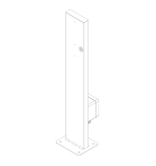 Audac MBK556/B - stojak do głośników zewnętrznych