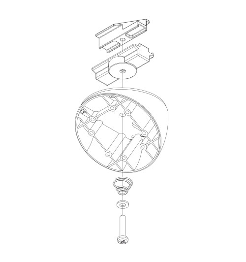 Adapter instalacyjny do szyny oświetleniowej Audac RMA40A | AVstore.pl