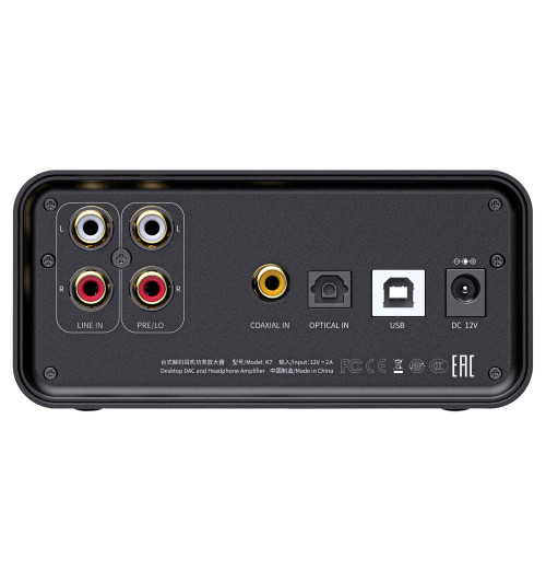 FiiO K7 - Wzmacniacz słuchawkowy DAC USB