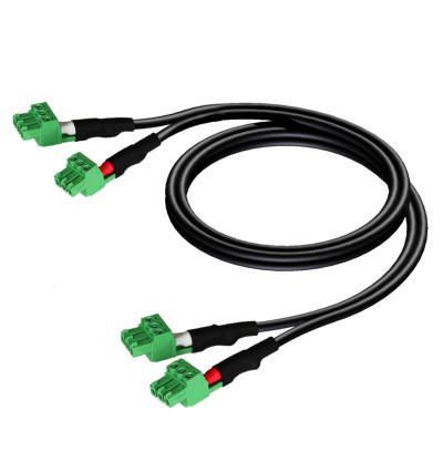 Audac CLA830 - kabel sygnałowy 2x terminal block-2x terminal block