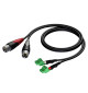 CLA834 - kabel sygnałowy 2x terminal block-2x XLR