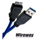 Kabel USB 3.0 typu A - micro B Wireway WW00344 - 2m