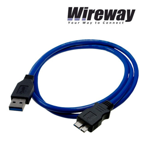 Kabel USB 3.0 typu A - micro B Wireway WW00344 - 2m