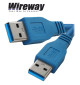 Kabel USB 3.0 typu A Wireway WW331301 - 1.8m