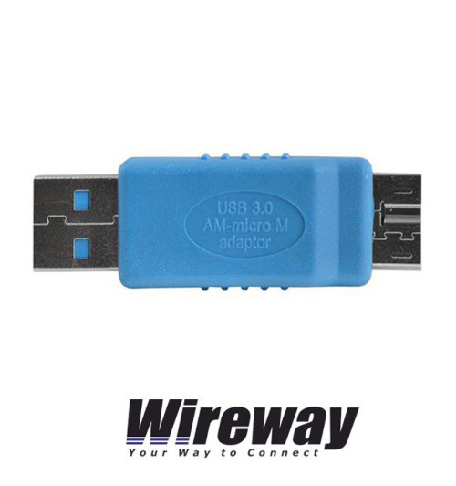Adapter USB 3.0 typ A - micro USB typ B Wireway WW332203