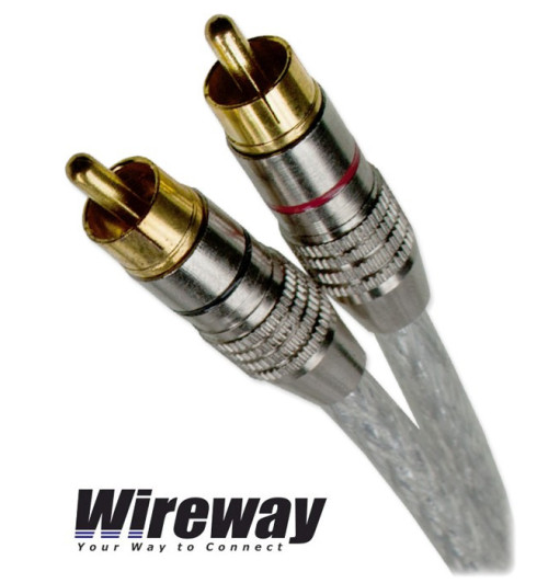 Kabel 2RCA - 2RCA Wireway WW220010 - 1m