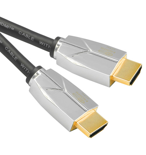 Profesjonalny kabel HDMI 2.1 8K 4K UHD 48Gbps - 1m