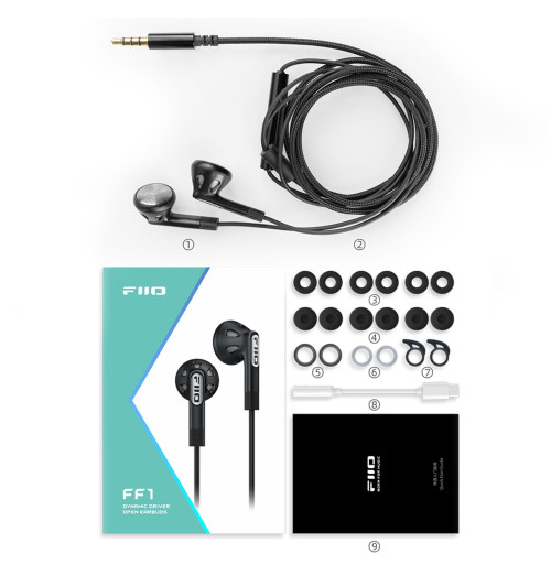 FiiO FF1 - dynamiczne słuchawki douszne