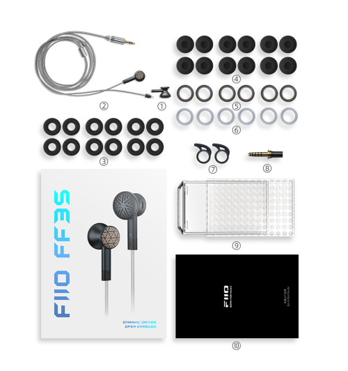 FiiO FF3S - dynamiczne słuchawki douszne