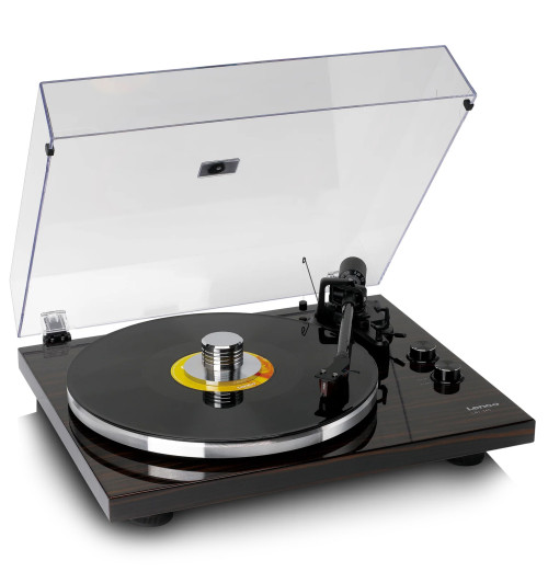 Lenco TTA-076SI - Chromowany stabilizator / docisk do płyty winylowej