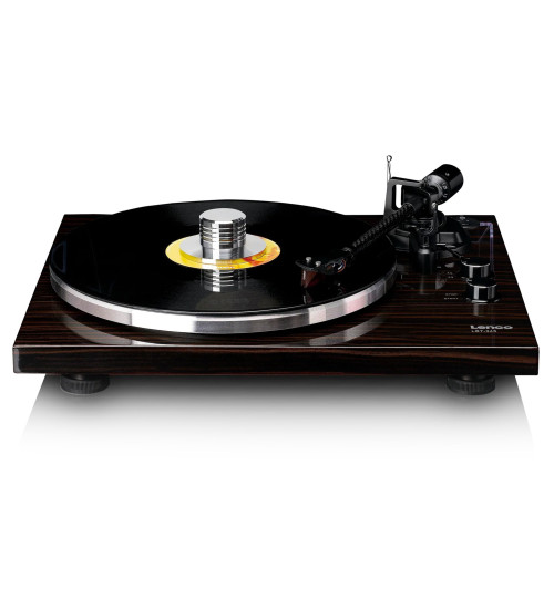 Lenco TTA-076SI - Chromowany stabilizator / docisk do płyty winylowej