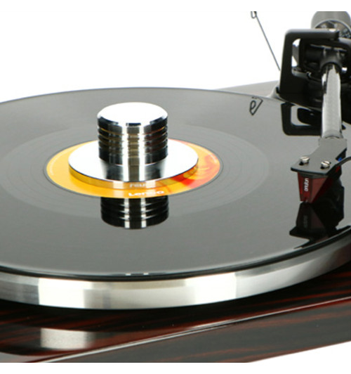 Lenco TTA-076SI - Chromowany stabilizator / docisk do płyty winylowej