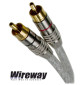Kabel 2RCA - 2RCA Wireway WW220070 - 7m