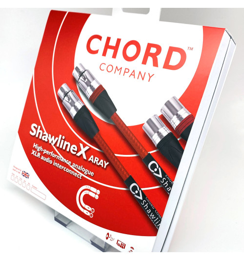 Chord ShawlineX ARAY Analogue XLR - Zbalansowany kabel interkonekt 2x XLR - 2x XLR