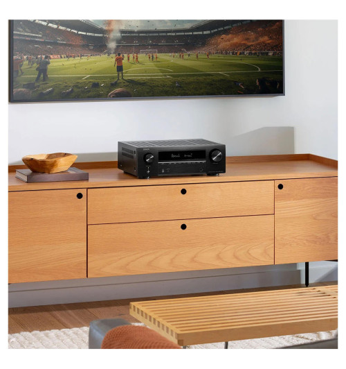 Denon AVR-X1800H - Amplituner sieciowy kina domowego 7.2 8K