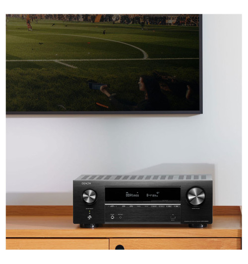Denon AVR-X1800H DAB - Amplituner sieciowy kina domowego 7.2 8K z tunerem DAB/DAB+