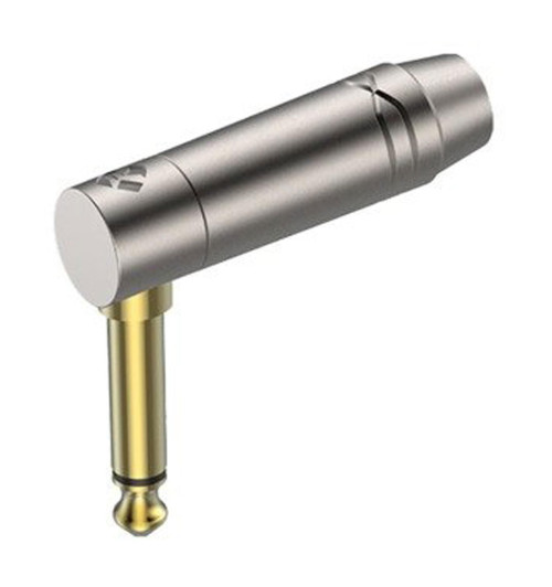Roxtone RJ2RPP-NS-NG - wtyk kątowy Jack 6,3 mm mono