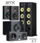 Zestaw kolumn kina domowego STX 5.1 - FS-250n, E-200n, C-200n, S-250n