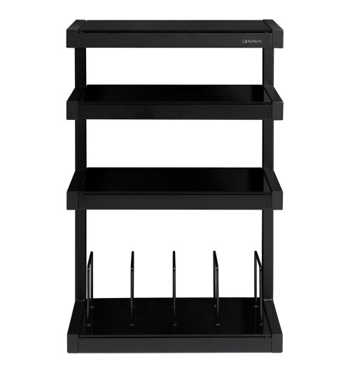 NorStone ESSE HIFI Vinyl - Stolik RTV Hi-Fi Audio gramofonowy z półką na płyty