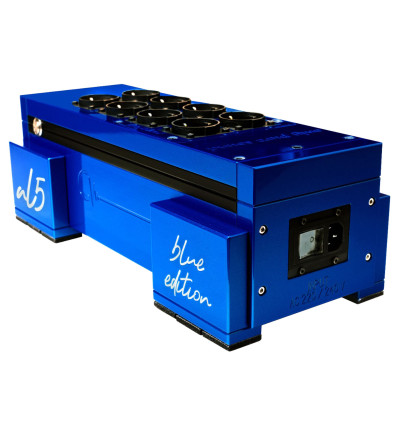 Acoustic Dream AL-5 Blue Edition - Kondycjoner zasilania / listwa zasilająca z 8 gniazdami Cardas