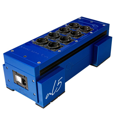 Acoustic Dream AL-5 Blue Edition - Kondycjoner zasilania / listwa zasilająca z 8 gniazdami Cardas