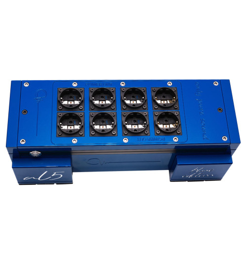Acoustic Dream AL-5 Blue Edition - Kondycjoner zasilania / listwa zasilająca z 8 gniazdami Cardas