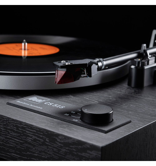 Dual CS 518 - Gramofon manualny z przedwzmacniaczem i wkładką Ortofon 2M Red