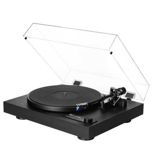 Dual CS 618Q - Gramofon z napędem bezpośrednim, przedwzmacniaczem i wkładką Ortofon 2M Blue