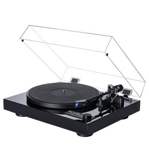 Dual CS 618Q - Gramofon z napędem bezpośrednim, przedwzmacniaczem i wkładką Ortofon 2M Blue