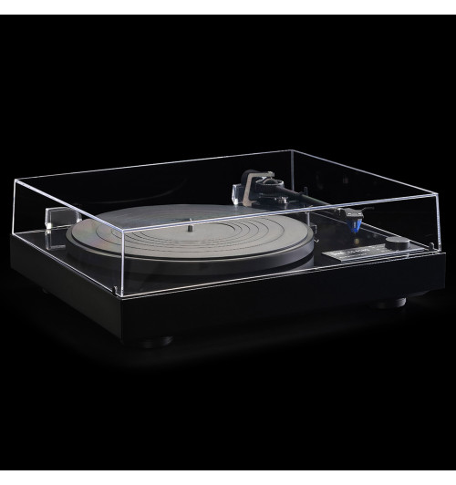 Dual CS 618Q - Gramofon z napędem bezpośrednim, przedwzmacniaczem i wkładką Ortofon 2M Blue