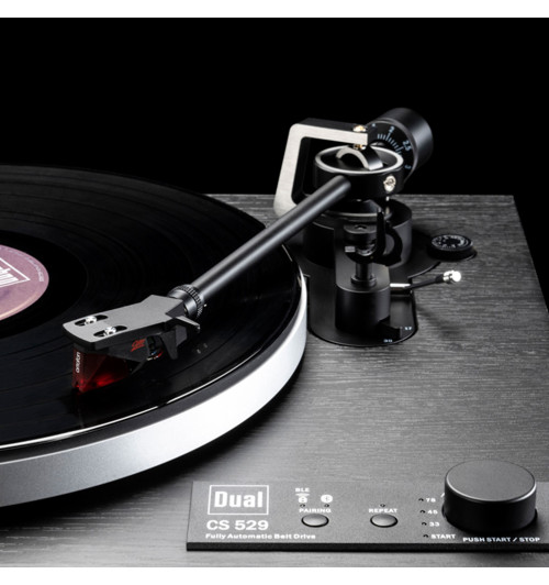 Dual CS 529 - Gramofon automatyczny Bluetooth z przedwzmacniaczem i wkładką Ortofon 2M Red