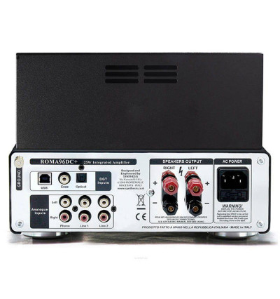 SYNTHESIS ROMA 96DC+ - zintegrowany wzmacniacz lampowy stereo