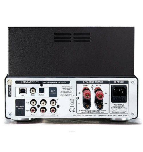 SYNTHESIS ROMA 96DC+ - zintegrowany wzmacniacz lampowy stereo