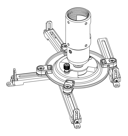 Peerless-AV PJF2-UNV Vector Pro II - Uchwyt sufitowy do projektora
