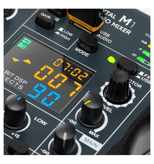 4-kanałowy cyfrowy mikser stereo NEXT Audiocom M1 | AVstore.pl