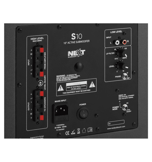NEXT Audiocom S10 - subwoofer aktywny 10"